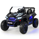 2-Seater Ride On UTV Car 12V Battery Powered Kids Electric Vehicle with Remote Control & Storage Bag