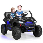 2-Seater Ride On UTV Car 12V Battery Powered Kids Electric Vehicle with Remote Control & Storage Bag