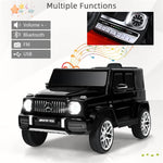 Kids Ride On Car 12V Licensed Mercedes-Benz G63 Electric Vehicle with Remote Control, Double Open Doors, Battery Powered Riding Toy