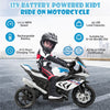 Kids Ride on Motorcycle 12V Battery Powered 3 Wheel Motorcycle Toy with Headlight Music