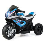 Kids Ride on Motorcycle 12V Battery Powered 3 Wheel Motorcycle Toy with Headlight Music