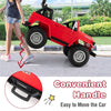 2-Seater Ride on Car Truck 12V Toyota FJ40 Kids Electric Vehicle with Remote Control Laser Lights Storage Music