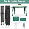 13' x 13' Folding Gazebo Canopy Pop Up Gazebo Tent Party Wedding Outdoor Shade Shelter with Portable Carrying Bag