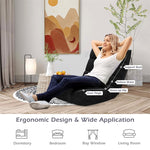 Floor Chair Folding Lazy Sofa Chair Floor Gaming Chair 14-Position Adjustable Sleeper Bed with Back Support