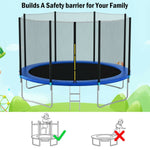 14 Ft Trampoline Replacement Safety Enclosure Net