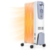 1500W Electric Oil Filled Radiator Heater Indoor Portable Space Heater with Adjustable Thermostat, 3 Heating Modes, Overheat & Tip-Over Protection