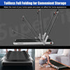 2-in-1 Folding Treadmill Under Desk Treadmill Electric Walking Machine with LED Display, APP & Remote Control