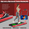 2-in-1 Folding Treadmill Under Desk Treadmill Electric Walking Machine with LED Display, APP & Remote Control