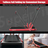 2-in-1 Folding Treadmill Under Desk Treadmill Electric Walking Machine with LED Display, APP & Remote Control