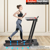 3-in-1 Under Desk Treadmill 2.25HP Electric Folding Treadmill with LCD Display Bluetooth Speakers Remote Control