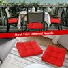 21" x 21" Patio Chair Seat Cushion for Indoor and Outdoor