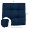 21" x 21" Patio Chair Seat Cushion for Indoor and Outdoor