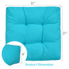 21" x 21" Patio Chair Seat Cushion for Indoor and Outdoor