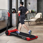 2.25HP Electric Folding Treadmill Motorized Running Machine with LED Display & Bluetooth Speaker APP Control