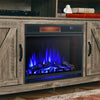 28" Electric Fireplace Insert 1350W Freestanding Recessed Fireplace Heater with Remote Contro & Built-in Thermostatl