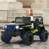 Kids Ride on Car Truck 2-Seater 12V Battery Powered Electric Car with Remote Control & LED Lights