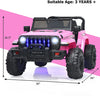 Kids Ride on Car Truck 2-Seater 12V Battery Powered Electric Car with Remote Control & LED Lights