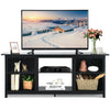 2-Tier Farmhouse Universal TV Stand for TVs Up to 65", 58" Entertainment Center Media Console with Removable Shelves