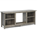 2-Tier Farmhouse Universal TV Stand for TVs Up to 65", 58" Entertainment Center Media Console with Removable Shelves