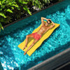 Floating Water Pad 3-Layer Tear Resistant XPE Foam Water Mat 87" x 36" Foam Pool Float with Rolling Pillow Design for Lake Water Activities