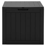 30 Gallon Deck Box Patio Storage Container Seating Outdoor Storage Cabinet with Lockable Lid for Garden Furniture Cushions