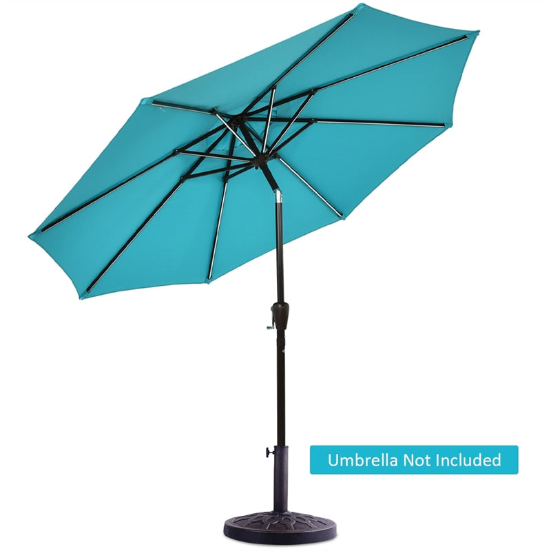 30lbs 18" Heavy Duty Round Umbrella Base Stand