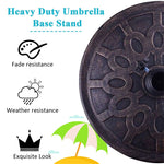 30lbs 18" Heavy Duty Round Umbrella Base Stand