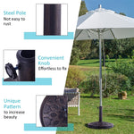 30lbs 18" Heavy Duty Round Umbrella Base Stand