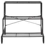 3 Tier Outdoor Metal Garden Planter Holder Rack - Bestoutdor