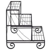 3 Tier Outdoor Metal Garden Planter Holder Rack - Bestoutdor