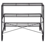 3 Tier Outdoor Metal Garden Planter Holder Rack - Bestoutdor