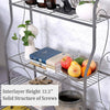 3 Tier Scrollwork Design Metal Garden Plant Stand - Bestoutdor