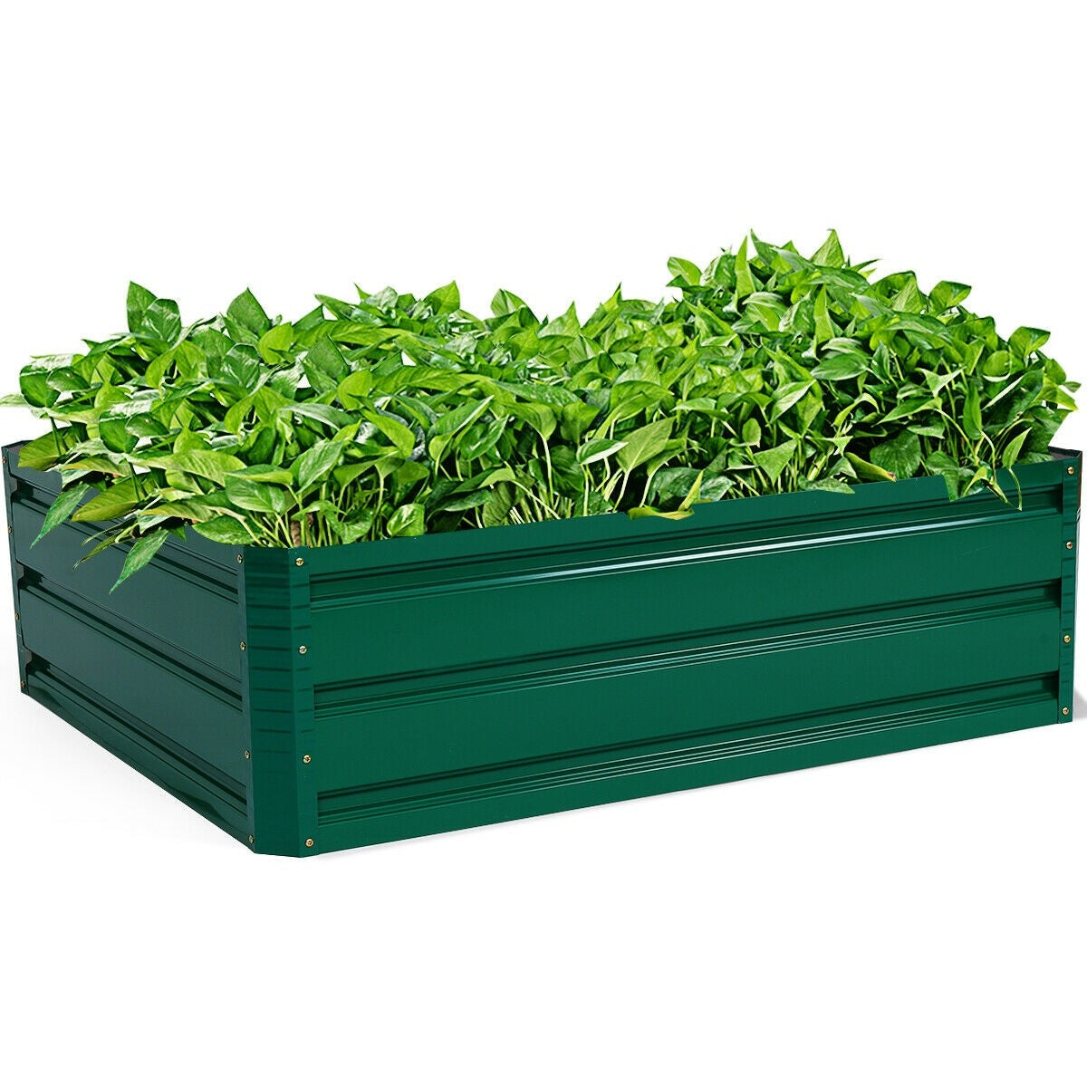 40" x 32" Metal Raised Garden Bed Vegetable Flower Planter Box