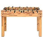 48" Foosball Table Wood Arcade Soccer Game Table with 2 Balls, Competition Sized Foosball Games for Home Game Room