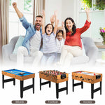 3-in-1 Multi Game Table, 48" Combination Game Table with Foosball, Hockey & Billiards, Combo Game Set for Game Rooms, Home, Bar, Party, Family Fun