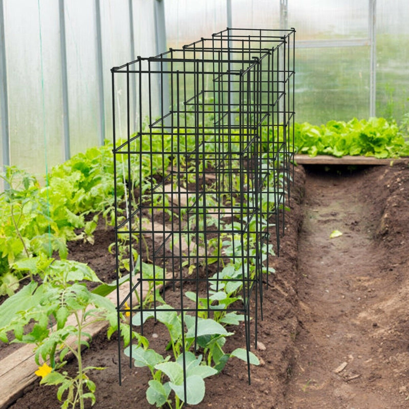 4 Pack Garden Trellis Plant Cage Support for Climbing Plants