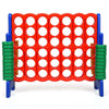 4-to-Score Giant Game Set Connect 4 Game with 42 Jumbo Rings & Quick-Release Slider