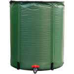 53 Gallon Portable Collapsible Rain Barrel Water Collector Tank - Bestoutdor