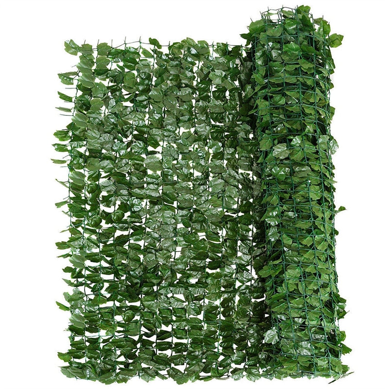 118" x 59" Artificial Hedge Faux Ivy Leaf Decorative Privacy Fence Greenery Wall Screen