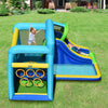 5 In 1 Castle Inflatable Bouncer Water Slide Park Bounce House With Slide Jumping Area Climbing Wall