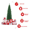 5ft PVC Artificial Slim Pencil Christmas Tree with Metal Stand