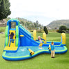 Inflatable Water Slide, 16x12FT Mega Waterslide Park with Adventure Long Slide, Splash Pool, 750W Blower for Kids Backyard Party Gifts