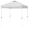 6.6ft x 6.6ft Pop-up Canopy Tent Height Adjustable Commercial Canopy Outdoor Camping Sun Shelter with Roller Bag & 4 Weight Bags