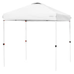 6.6ft x 6.6ft Pop-up Canopy Tent Height Adjustable Commercial Canopy Outdoor Camping Sun Shelter with Roller Bag & 4 Weight Bags