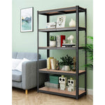 5-Tier Metal Freestanding Shelving Unit 60 Inch Garage Storage Shelves Adjustable Garage Racks Tool Organizer