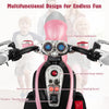 Kids Ride on Chopper Motorcycle 3-Wheel 6V Battery Powered Trike Motorcycle with Headlights