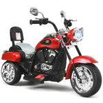 Kids Ride on Chopper Motorcycle 3-Wheel 6V Battery Powered Trike Motorcycle with Headlights