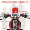 Kids Ride on Chopper Motorcycle 3-Wheel 6V Battery Powered Trike Motorcycle with Headlights