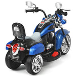 Kids Ride on Chopper Motorcycle 3-Wheel 6V Battery Powered Trike Motorcycle with Headlights