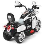 Kids Ride on Chopper Motorcycle 3-Wheel 6V Battery Powered Trike Motorcycle with Headlights, ASTM Certification